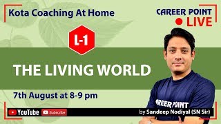 The living world biology video lecture - career point kota start's a
live classes for neet & aiims students. in this class, kota's expert
f...