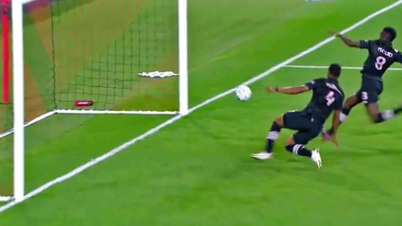 CLEARED OFF THE LINE: Inter Miami's Blaise Matuidi with the Unbelievable Defensive Play