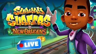 🔴 Subway Surfers World Tour 2018 - New Orleans Gameplay Livestream - Halloween