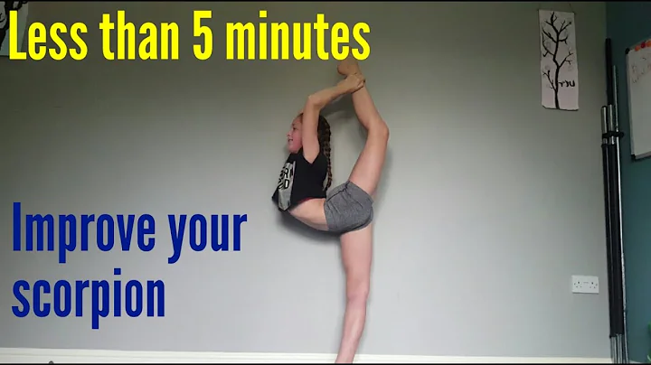Improve your scorpion stretch: follow along - less than 5 minutes