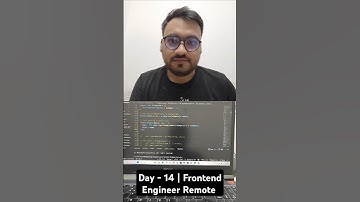 Day - 14 | A day in the life of a Frontend Engineer Remote | software engineer daily vlog #coding