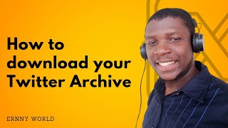 How to download your twitter (X) archive