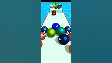 🔠AZ Run - 2048 ABC Runner Level-312 | Max Level | ASMR Puzzle Ball Runner #shorts