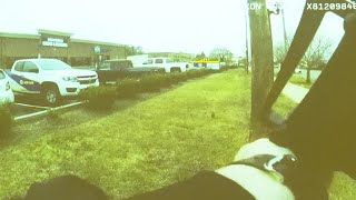 Bodycam footage released shows Pineville officers shoot armed man waving hangun at ongoing traffic