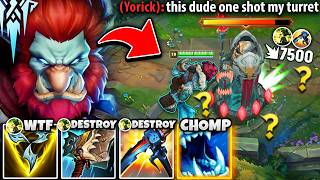 Trundle but I destroy your turrets in 2 seconds flat... (50K DAMAGE TO TOWERS)