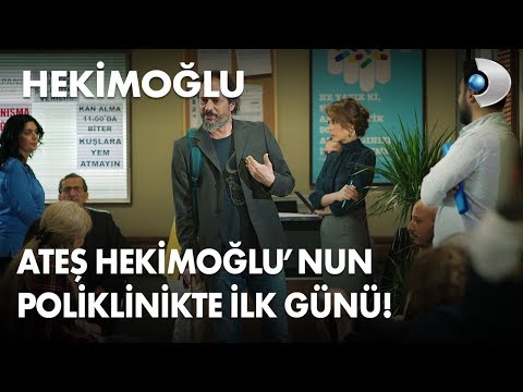 Ateş'in poliklinikte ilk günü! - Hekimoğlu 1. Bölüm