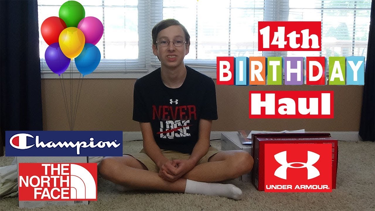 What I Got For My 14TH Birthday BIRTHDAY HAUL CollinTV YouTube