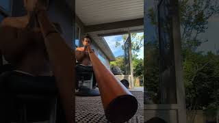 Morning meditation #didgeridoo