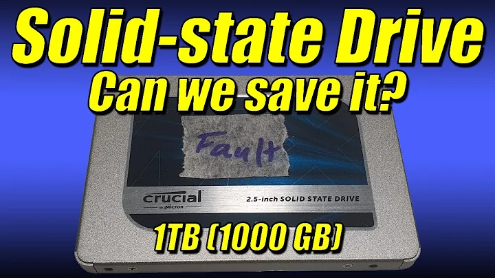 Faulty Crucial Solid-state Drive (SSD) 1TB (1000GB) - Can we FIX it ? - DayDayNews