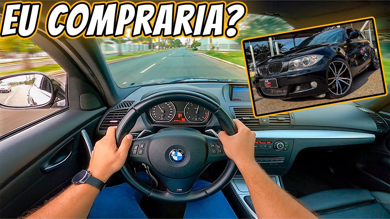 Test-drive na BMW 130i 2012 Automática! O ronco dela é lindo!