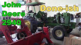 John Deere 2940 Tractor | Head Gasket Replacement  Part 2