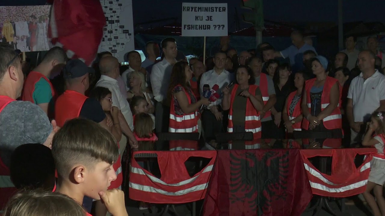 LIVE - Kryetari i PD Lulzim Basha,firmos kontratën e besimit me banorët e Unazës së Re 16 Gusht 2019