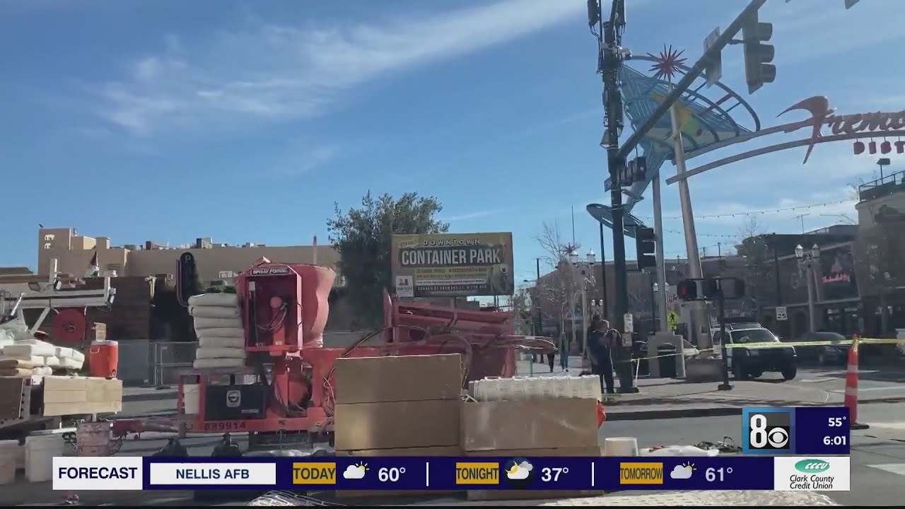 Las Vegas roadway project nearing end, businesses still bearing the