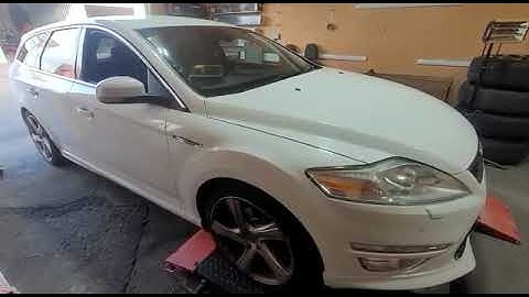 Ford mondeo in today for a stage one remap, EGR and DPF solutions