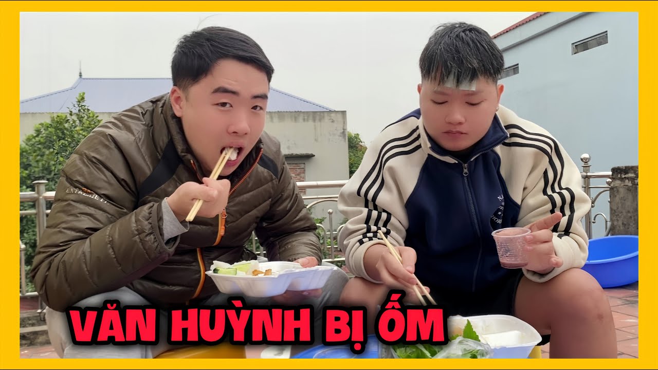 Văn Huỳnh bị ốm 🤒 phải ở nhà | Hải Ngắc Ngứ đi mua Bún Đậu cho Văn Huỳnh | Cả Team Đức Mõm vắng nhà