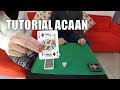 TUTORIAL MAGIA: LA CARTA INVISIBILE SEMPLICE ACAAN CON SPIEGAZIONE best card trick invisible acaan