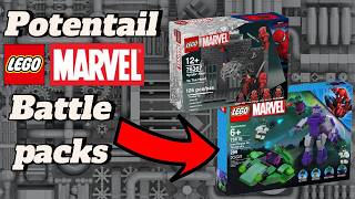 Lego Marvel Battlepack Set Concepts