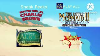 Fanmade Sneak Peeks Menu