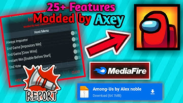 Among us Mega Mod Menu🔥||Always imposter+Skip vote+No Kill Cooldown+anti ban||android,ios|Alexnoble😍