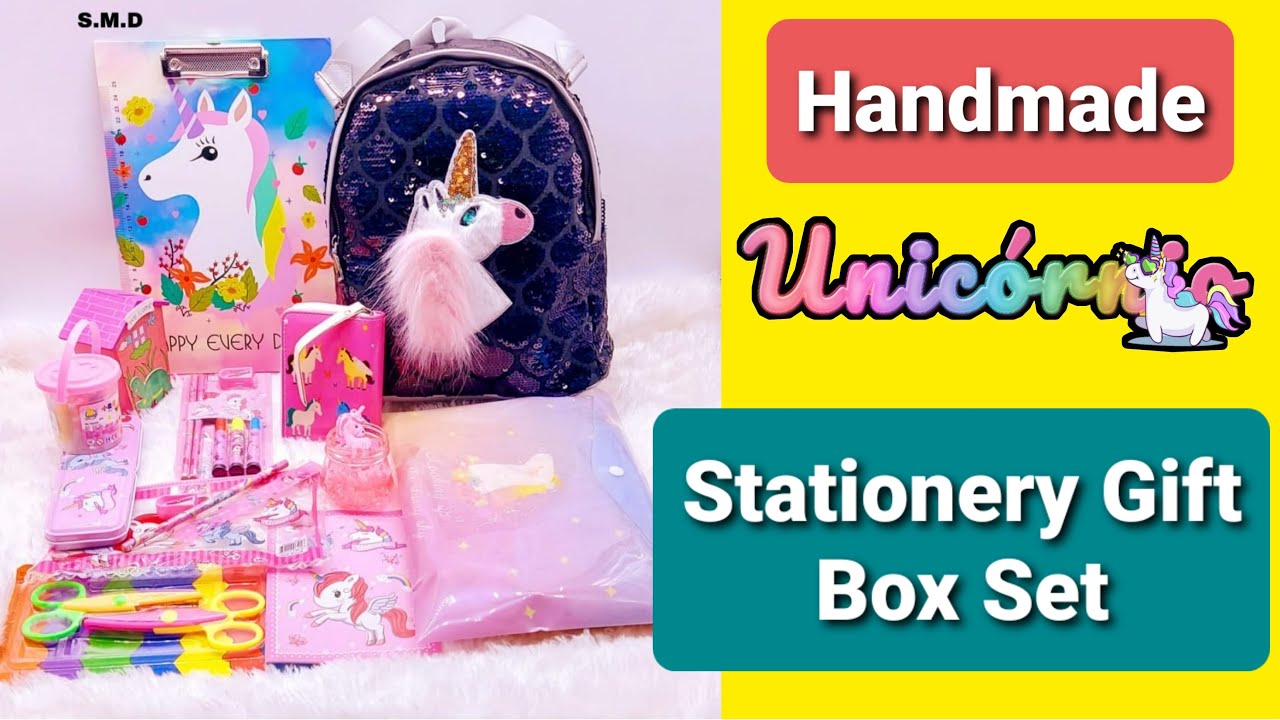 DIY Unicorn School Supplies / How to make unicorn school supplies at