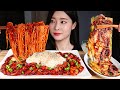 매운낙지볶음 소면 🔥 바삭바삭 통낙지전 먹방/SPICY STIR-FRIED SMALL OCTOPUS WITH NOODLES & WHOLE OCTOPUS PANCAKE MUKBANG