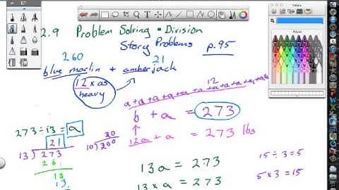 5th 2 9 Problem Solving   Division
