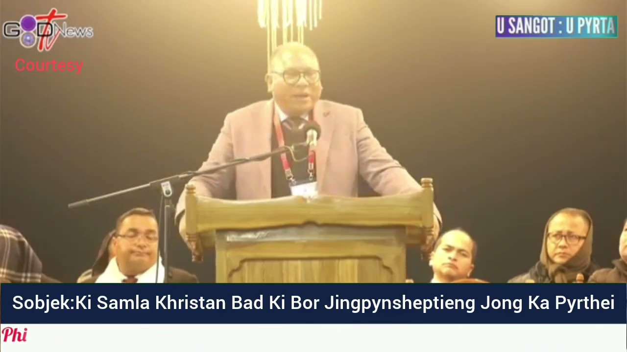 KI JINGPYNSHEPTIENG ÏA KI SAMLA HA KINE KI SNGI BAD KUMNO BAN JOP IA KI/ SNGAP JINGKREN U PASTOR