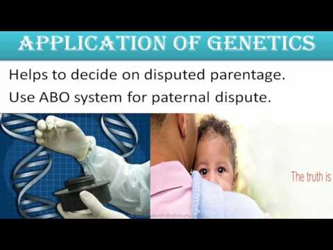 Form4 Biology Lesson10 Application of Genetics in Real Life