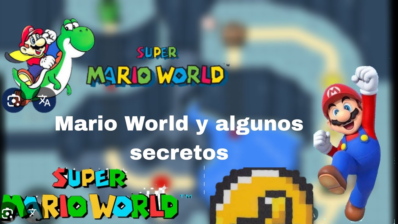 Jugando Mario World original créditos a Dani ( nueva intro)