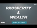 Scriptures for Prosperity and Wealth | Dark Screen Version | Listen While You Sleep