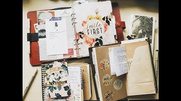 [Midori/Filofax] Multiple planner system: Notebooks, Planners