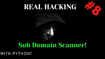 Subdomain Scanner - Hacking with python