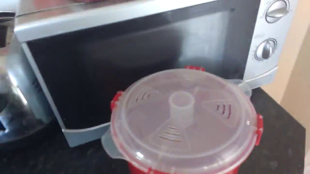 Air popped microwave popcorn using sistema YouTube