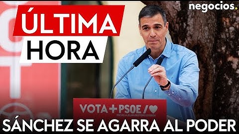 ÚLTIMA HORA | Pedro Sánchez se agarra al poder: sortea los escándalos con cambios en el PSOE