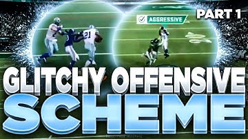 OVERPOWERED OFFENSIVE SCHEME IN MADDEN 20! | GLITCHY OFFENSIVE SCHEME TO WIN MORE GAMES!! (PART 1)