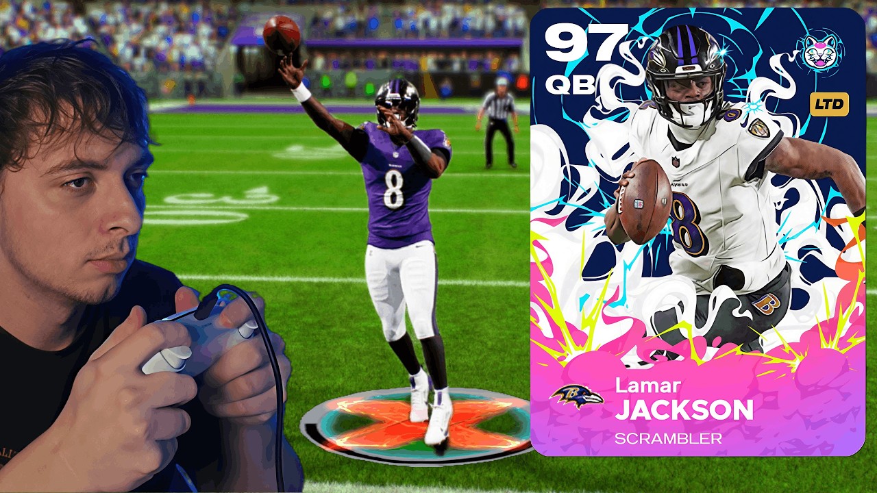 I Spent 10 MILLION Coins On Lamar Jackson