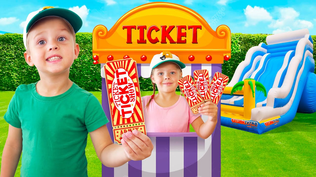 Naomi and David Open a Trampoline Park for Superheroes!