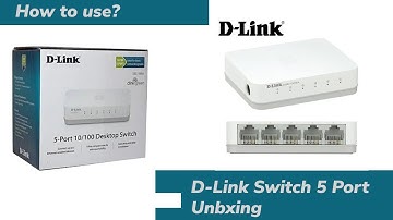 D-link ethernet switch setup | Unboxing | How to use D link swtiches | Hindi | Digital mishra