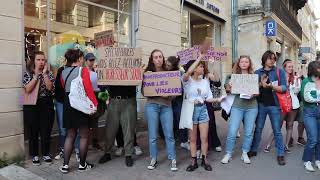 Bordeaux : manifestation féministe contre la venue de Gérard Depardieu au théâtre Fémina