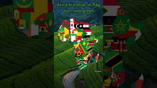 Arica But Blue In Flag Turn Into Green