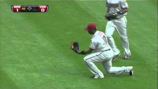 Upton's diving catch