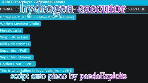 hydrogen executor script auto piano by pandaExploits go to pin comment to try script enjoy