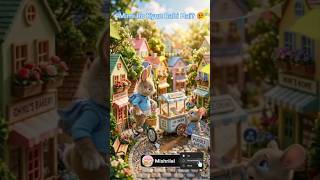 Tiny Animals Saved the Ice Cream Cart 🥺🍦 | Cutest Mini World Ever!#shorts #youtubeshorts #miniworld