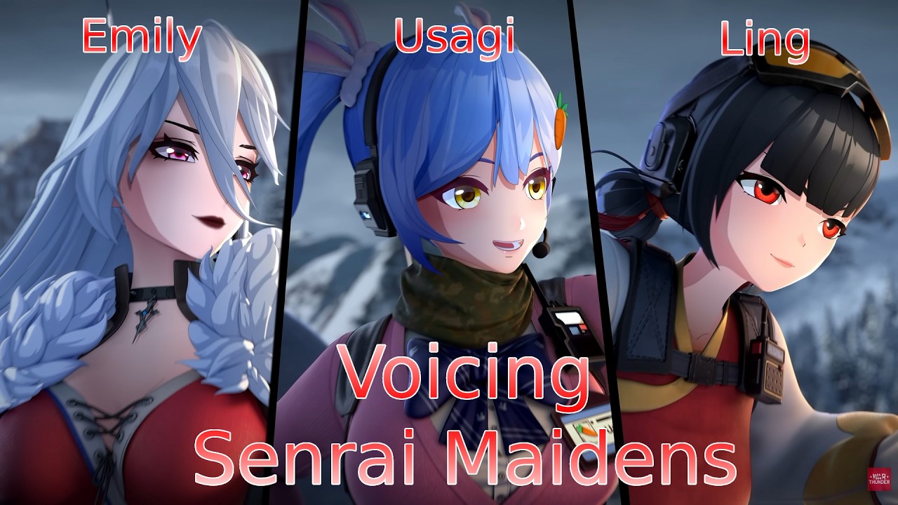 Voicing Senrai Maiden Characters in English (War Thunder)