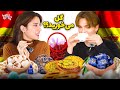 Iranian Snacks For The First Time واکنش خارجی ها به خوراکی ایرانی 