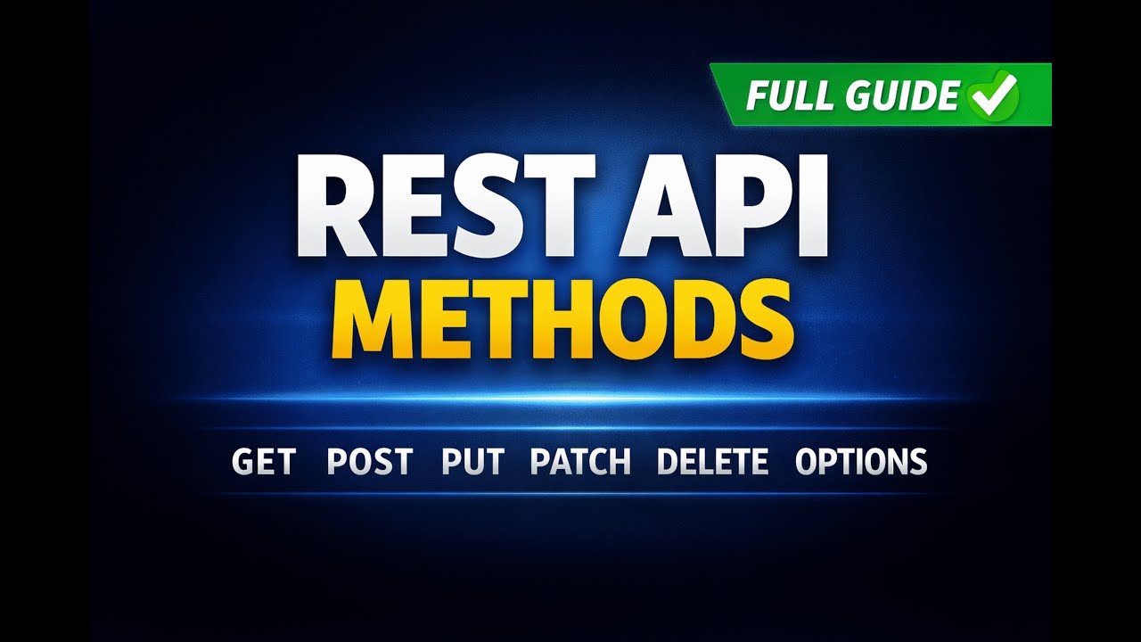 Lecture -1: API Testing Basics: HTTP Methods Explained with Practical Demo