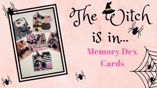 The Witch is in :  Memorydex Cards: Project Share