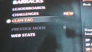 Call of Duty 5 Xbox360 Clan Tag Color Names Effects