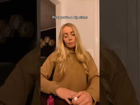 Older Sister Duties Oldersister Siblingsbelike Growingupwithsiblings Relatable 