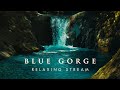 日置川源流 と 青の渓谷 │ Blue stream of deep mountain │ Relaxing Stream & Music / ASMR